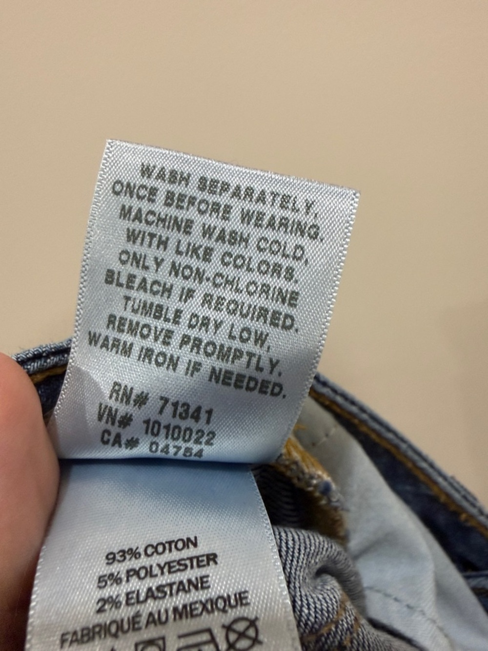 L.L. Bean Classic Fit Straight-Leg Jeans in Blue Medium Tall Length - Picture 14 of 14